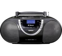 Radio portable lecteur CD avec DAB+ et casette SCD-6900BK Noir-Argent