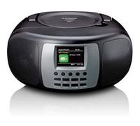 Lenco Radio portable SCD-860BK – DAB+/FM, Bluetooth, lecteur CD, écran couleur LCD – Noir