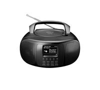 Lenco SmartRadio DAB+ / FM / Bluetooth / CD Portable avec Écran Couleur Noir