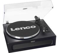 Lenco LS-430BK platine vinyle avec 4 haut-parleurs intégrés