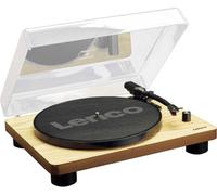 Lenco Tourne-disque LS-50WD, Haut-parleur intégré, Couleur : Marron