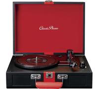 Lenco TT-110 Platine vinyle à valises, noire Enceinte