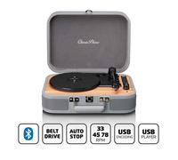 Lenco TT-116GY Plaque tournante avec Bluetooth® et lecteur/enregistreur USB