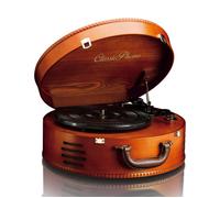 Lenco TT-34 platine Tourne-disque entraîné par courroie Marron Automatique