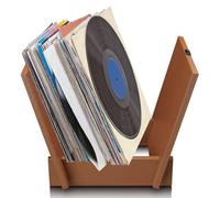 Lenco TTA-040BN porte-disque en bois - porte-disque - rangement LP pour disques vinyles