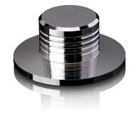 Lenco TTA-076SI stabilisateur Vinyle, Poids Platine 428 g, améliore Le Son, réduit Les Vibrations, Base Douce, Design chromé élégant, Accessoire Anti-résonance pour Tourne-Disque