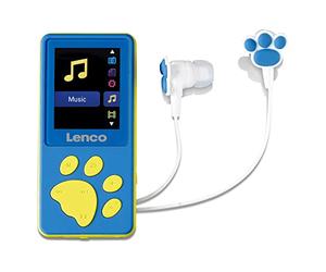 Lenco Xemio-560 Lecteur MP4 8 Go Mémoire écran LCD Bleu