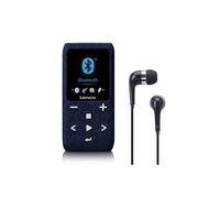 Lenco Xemio-861 Lecteur MP3 Bluetooth avec Carte Micro SD 8 Go Bluetooth Radio FM Fonction Mémo vocale Écran TFT 1,8" Capacité de Stockage jusqu'à 64 Go Bleu