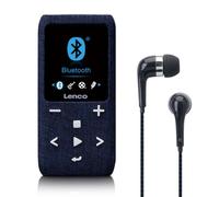 Lenco Xemio-861BU - Lecteur MP3/MP4 avec Bluetooth et carte micro SD de 8 Go - Bleu