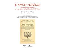 L'Encyclopédie de Diderot et d'Alembert Giovanni Dotoli (Auteur), Mario Selvaggio (Auteur)