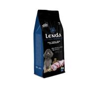 Lenda Grain Free Dinde 2 kg - Aliment monoprotéique hypoallergénique pour Chiens sans céréales - Nourriture sans Grains pour Digestion Sensible - avec probiotiques et chondroprotecteurs pour