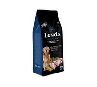 Lenda Grain Free Light et Senior 2 kg - Aliment hypoallergénique pour chien faible en gras sans céréales - Nourriture sans grains pour digestion sensible - avec probiotiques et chondroprotecteurs pour