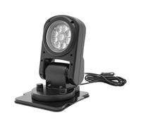 LENDISIY Projecteur de recherche pour bateaux, projecteur de travail LED avec télécommande, projecteur LED 45 W extérieur, étanche, angle réglable, pour véhicules tout-terrain, VTT, camions, bateaux