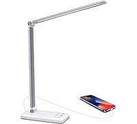 LENDOO Lampe de Bureau LED Avec Port USB,5 Modes de Couleur | 10 Niveaux de Luminosité, avec Minuterie & Mémoire Protection des Yeux, pour Enfants, Étude,Travail de Bureau