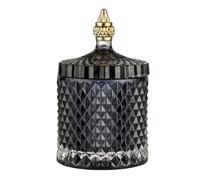 Lene Bjerre Bocal avec couvercle Miya Ø10.5cm Gris foncé/noir