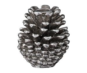 Lene Bjerre Bougeoir Serafina 8 cm antique silver