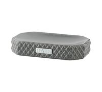 Lene Bjerre Porte-savon Marion 13.5x9 cm Monument grey-silver