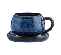 Lene Bjerre Tasse et soucoupe espresso Amera 8 cl Bleu