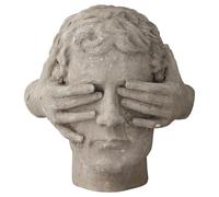 Lene Bjerre Tête Serafina 30cm Monument grey (gris)