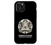 L'énergie circule là où l'attention va (déclaration spirituelle) Coque pour iPhone 11 Pro
