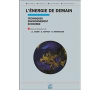 L'énergie de demain Jean-Louis Bobin (Auteur)