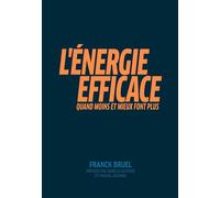 L'Energie efficace Quand moins et mieux font plus. Préfaces par Isabelle Autissier et Chantal Jouanno - Franck Bruel - Debats Publics Editions - broché - Etude