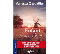 L'enfant de la colère - Vanessa Chevallier - Deboree Eds - Poche - Roman