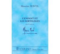 RAVEL M. - L'ENFANT ET LES SORTILEGES - CONDUCTEUR POCHE