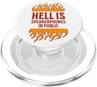 l'enfer, C'est Le Haut-Parleur dans Les téléphones publics, Grossiers et ennuyeux PopSockets PopGrip pour MagSafe