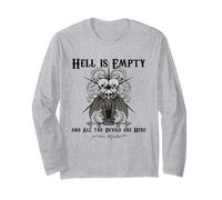 l'enfer EST Vide ET Tous Les DÉMONS sont LÀ Shakespeare Meme Manche Longue