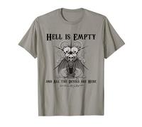 l'enfer EST Vide ET Tous Les DÉMONS sont LÀ Shakespeare Meme T-Shirt