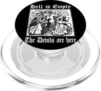 l'enfer est Vide Les démons sont là, l'art Occulte des démons médiévaux PopSockets PopGrip pour MagSafe