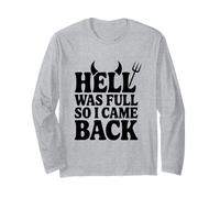 l'enfer était Plein Alors Je suis Revenu Manche Longue