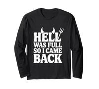 l'enfer était Plein Alors Je suis Revenu Manche Longue