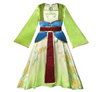 Lengender Déguisement Enfant Fille Robe de Princesse Mulan (Dress C, 110)