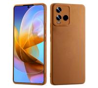 LENGRACE Coque pour Vivo Y33S 4G/Y21 2021/Y21S 4G Douce Silicone Coque,Étui de Protection Housse pour Vivo Y33S 4G/Y21 2021/Y21S 4G Soft Anti-Chocs TPU Cover-Caramel