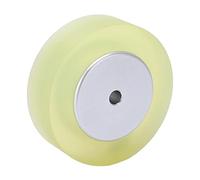 Length Counter Wheel 6mm Hole | Encoder Meter Accessory for Measuring Speed/Position/Plate | Aluminum Alloy & Silicone Material, Low Noise Rolling (BEM-P20-XJL)