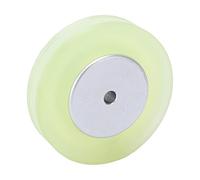 Length Counter Wheel 6mm Hole | Encoder Meter Accessory for Measuring Speed/Position/Plate | Aluminum Alloy & Silicone Material, Low Noise Rolling (BEM-V15-XJL)