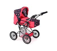 Bayer Chic 2000 Poussette pour poupée Leni, Poussette combinée 2 en 1 avec Sac de Transport Amovible, Corallo, 560-20