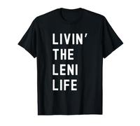 Leni Vivant la Vie de Leni Nom Amusant T-Shirt Graphique avec Valeur
