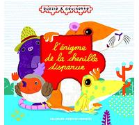 L'énigme de la chenille disparue - Livre-puzzle animé - A partir de 3 ans