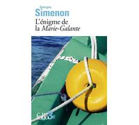 Georges Simenon – L'énigme de la "Marie-Galante" – Roman – Poche – Gallimard