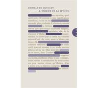 L'énigme de la sphinx - Thomas De Quincey - Allia - broché - Roman