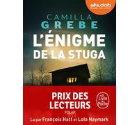 L'Énigme de la stuga Livre audio 1 CD MP3 - Camilla Grebe - Audiolib - Texte lu (CD) - Textes lus CD