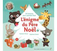 L'énigme du Père Noël 24 histoires pour attendre Noël - Stéphane Daniel - Gallimard jeunesse - Livre CD - Roman junior dès 9 ans CD