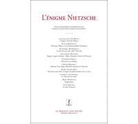 L'énigme Nietzsche - Isabelle Alfandary - Manucius Eds - broché - Etude