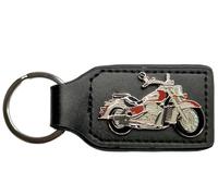 Lenimia Porte-clés de moto pour Hond Shadow, VT-750, 750-VT, 750-Shadow, 750-Classic, VT-750C, RC-53, porte-clés de rechange, clé de moto, porte-clés de motard, multicolore, passend