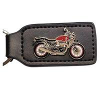 Lenimia Porte-clés moto Triumph Street Twin, Streettwin classique, multicolore, résistant aux rayures, unisexe, pour fans de moto, motard, multicolore, angemessen
