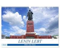 LENIN VIVANT - Images d'une icône, Version française (Calendrier mural 2026 DIN A3 portrait), Calendrier CALVENDO mensuel