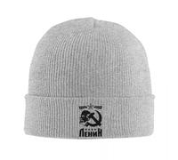 Lénine Russie URSS Bonnet Bonnets Tuques Bonnets Bonnets Graphique Tricoté Autumn Street Y2K Casquette élastique Masculine de Sport
